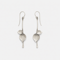 Silver Leaf Vintage Earrings