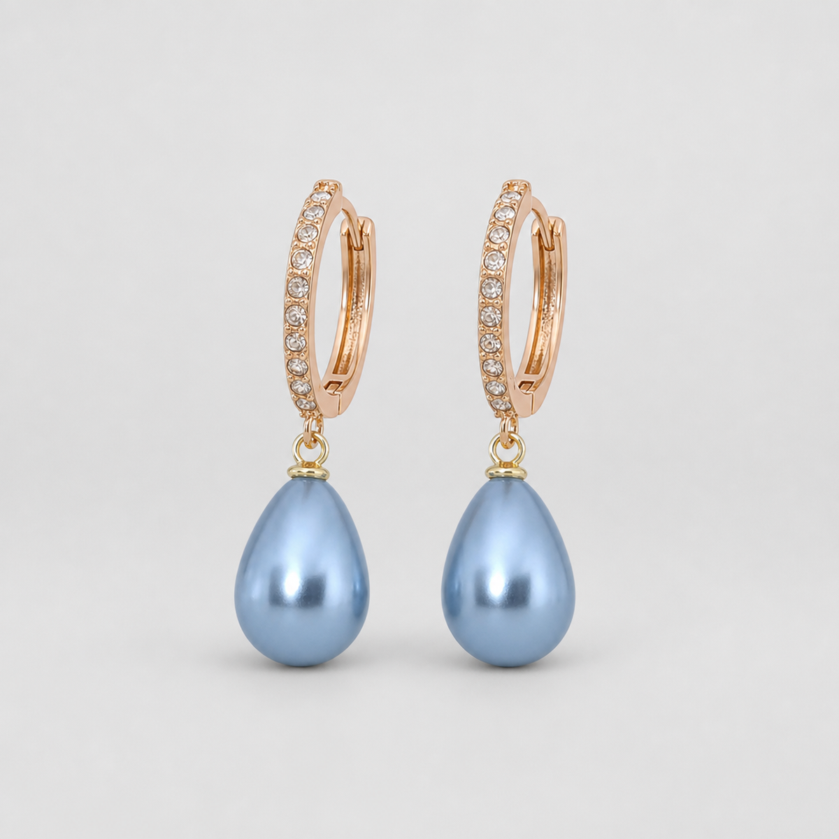 Blue Ocean Dew Earrings
