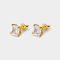 Ethereal Sparkling Gold Earrings