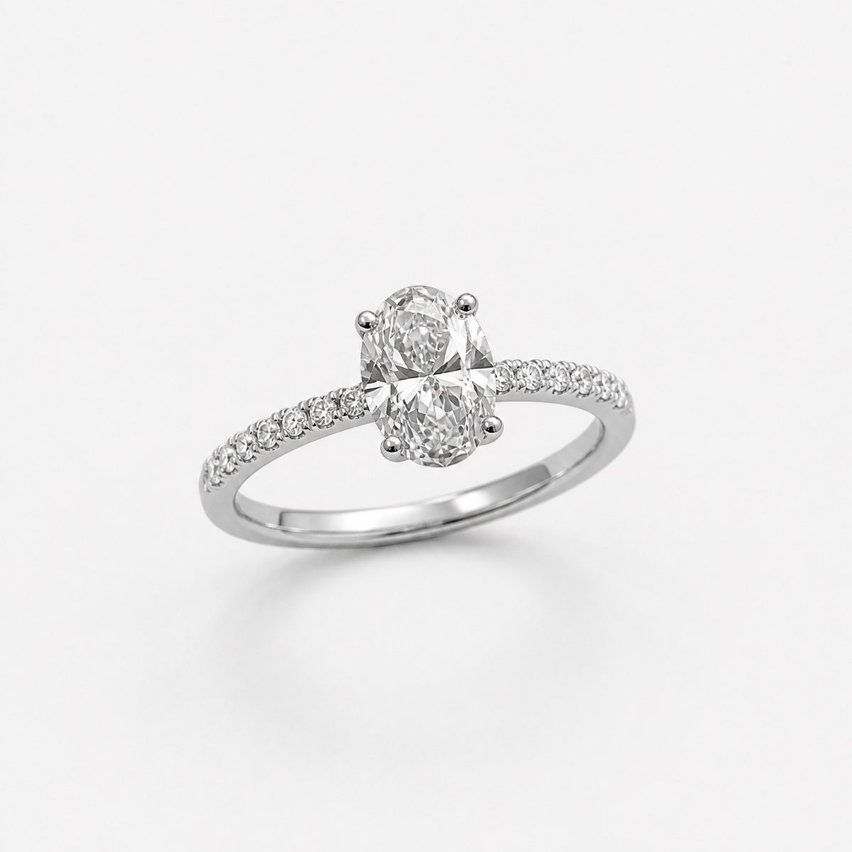 Elegant Oval-Cut Ring
