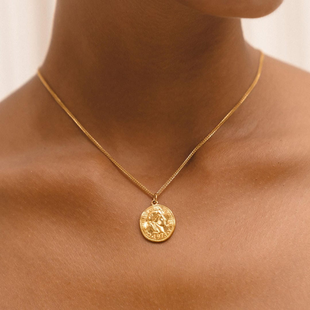 Elegant Ancient Coin Necklace