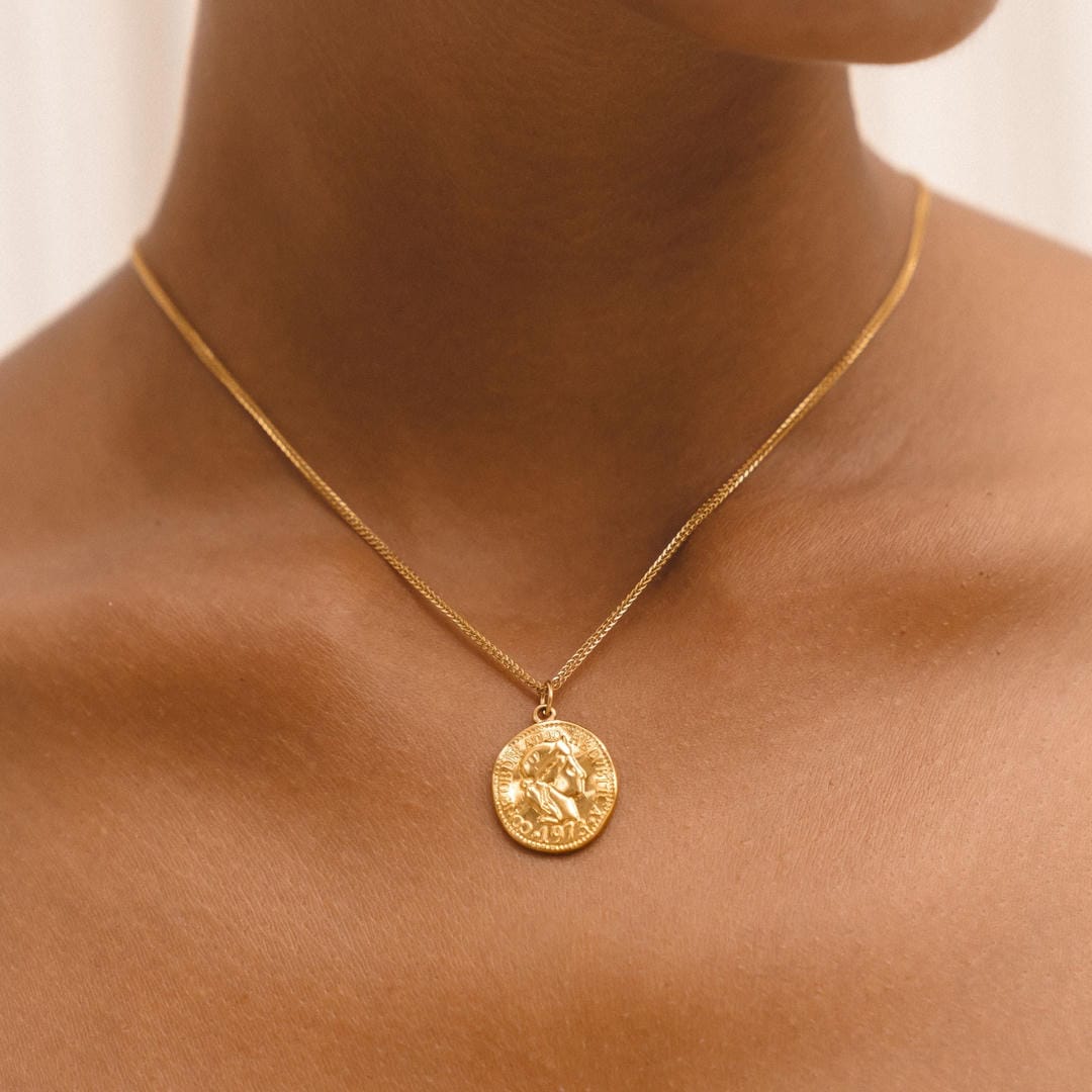 Elegant Ancient Coin Necklace