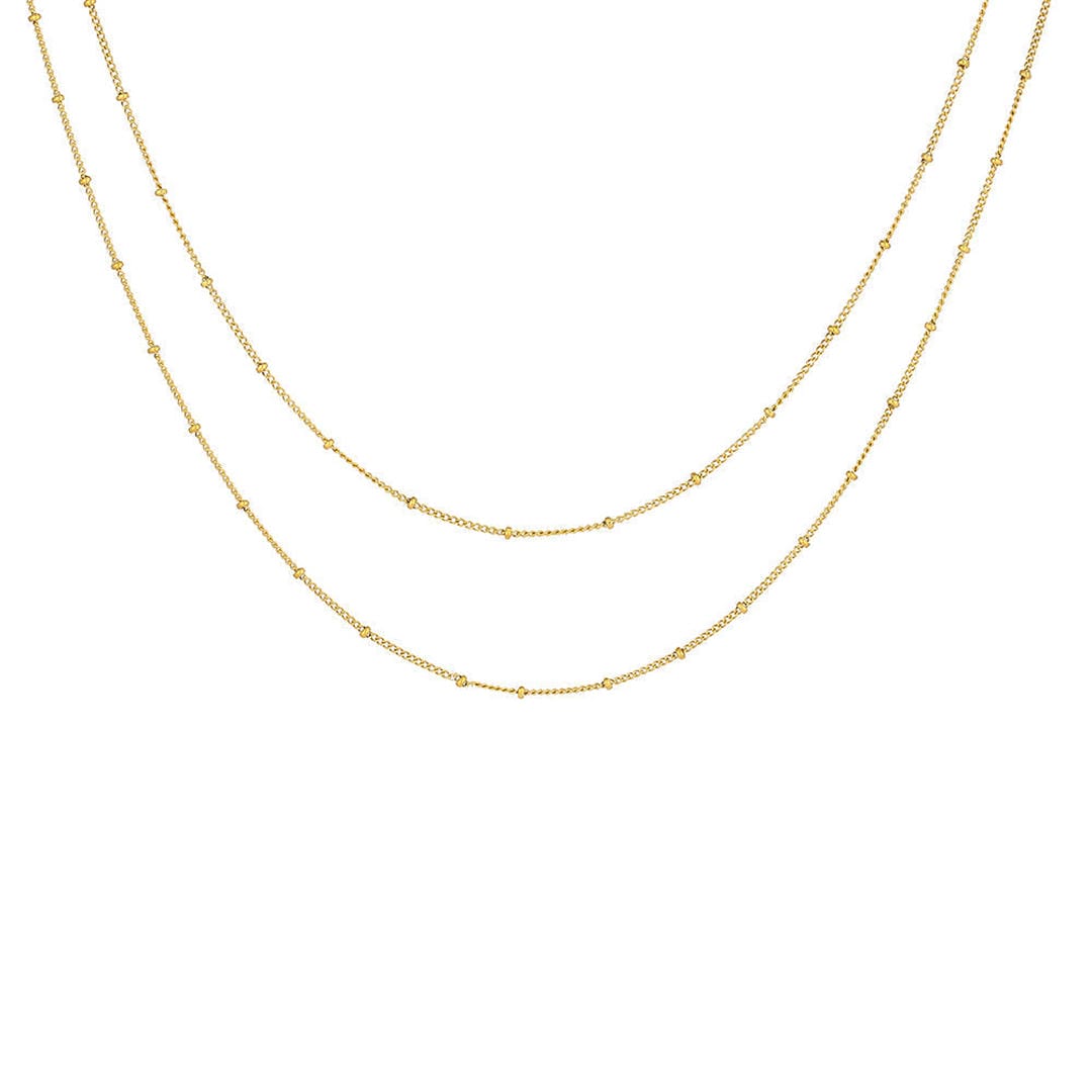 Double Layered Choker Necklace