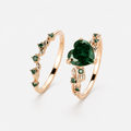 Heartbound Duo Ring Set