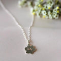 Elegant Silver Paw Necklace