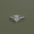 Elegant Oval-Cut Ring