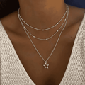 Timeless Star Pendant Necklace Set