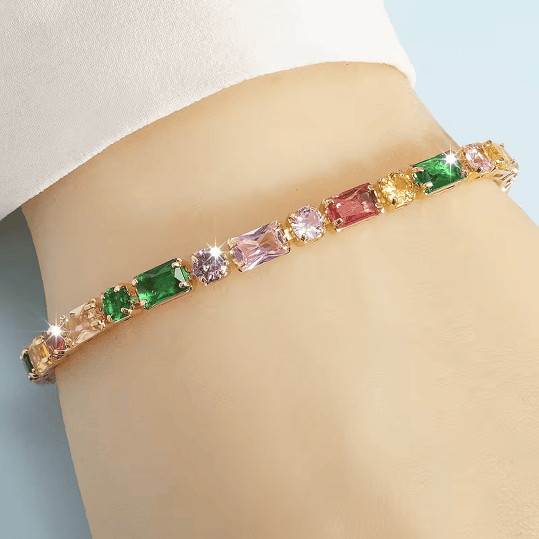 Emerald Crystal Radiance Bracelet