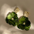 Elegant Bohemian Floral Earrings