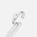 Layered Sahara Silver Ring
