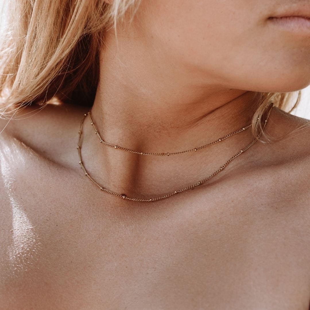 Double Layered Choker Necklace