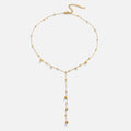 Lovi Gold Beads Tassel Necklace