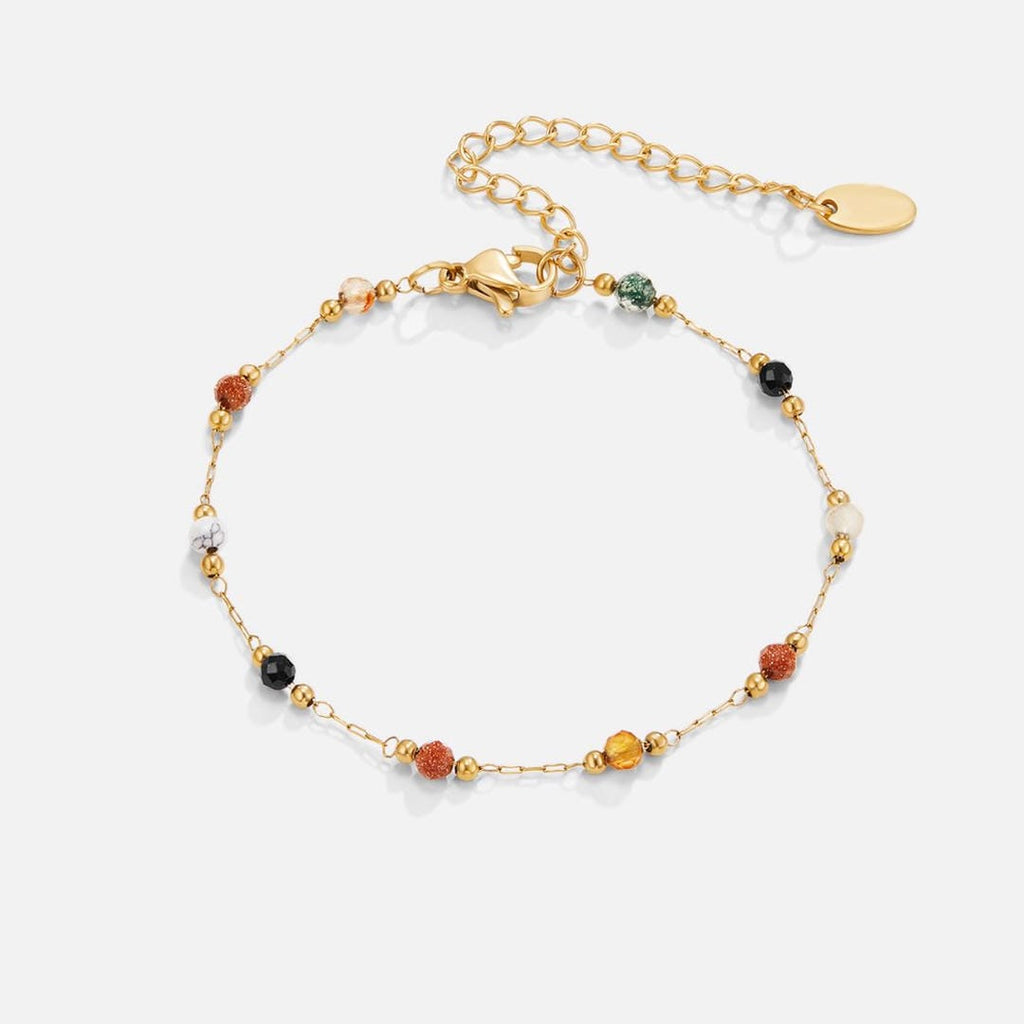 Serene Balance Colored Gemstone Bracelet