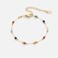 Serene Balance Colored Gemstone Bracelet