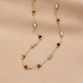 Aria Colorful Gemstone Necklace