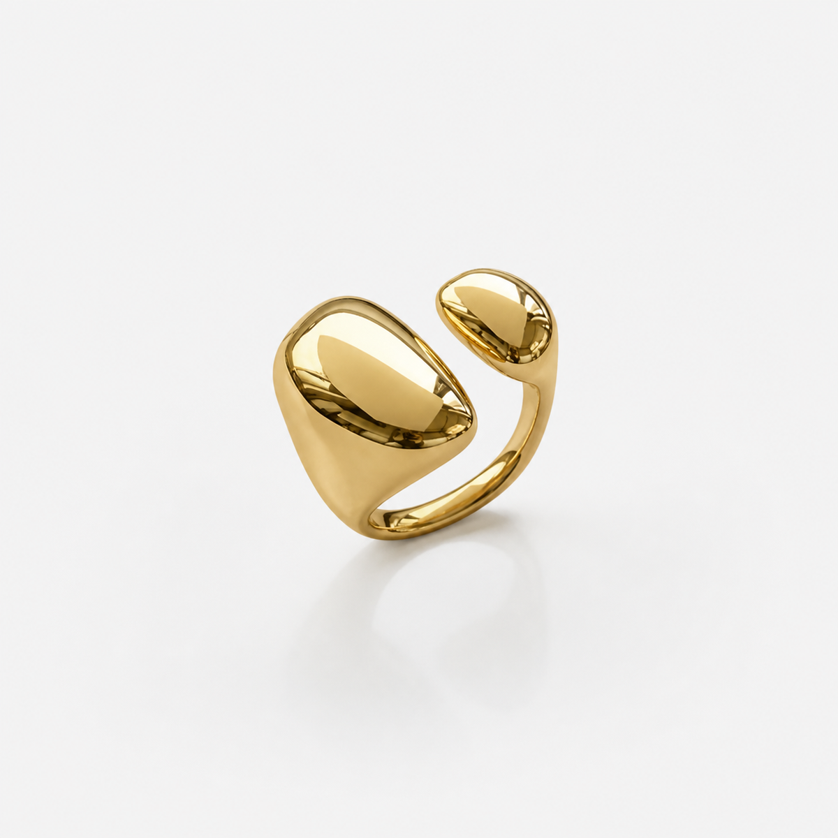 Minimalist Gold Flow Ring
