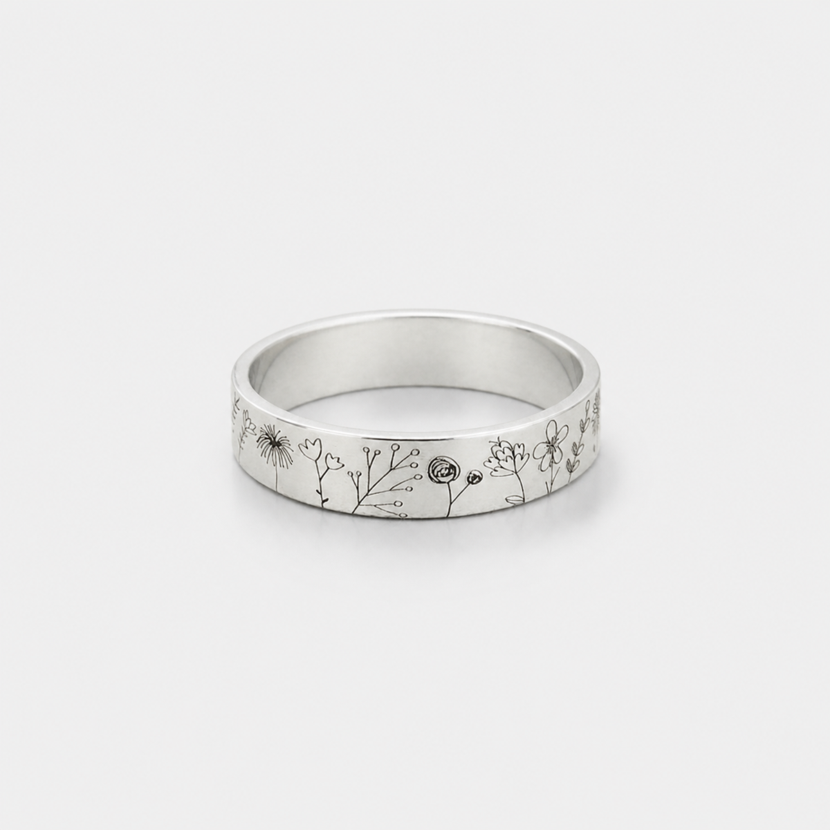 Minimalist Vintage Silver Ring