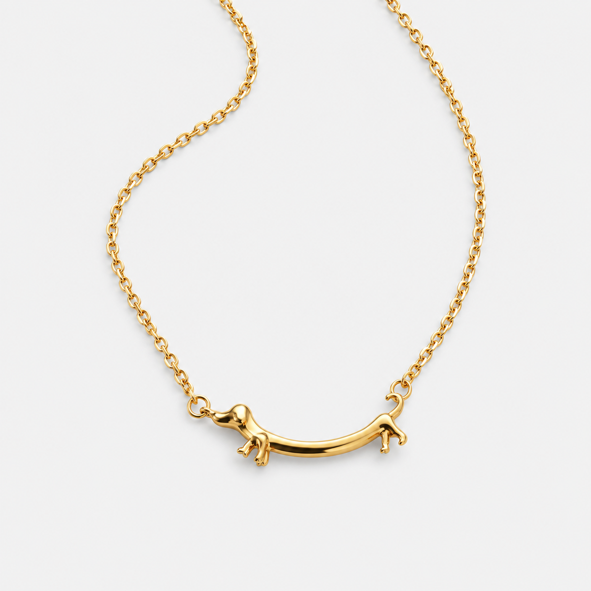 Dachshund Pendant Necklace