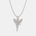 Lucky Fairy Necklace in Silver and Gold