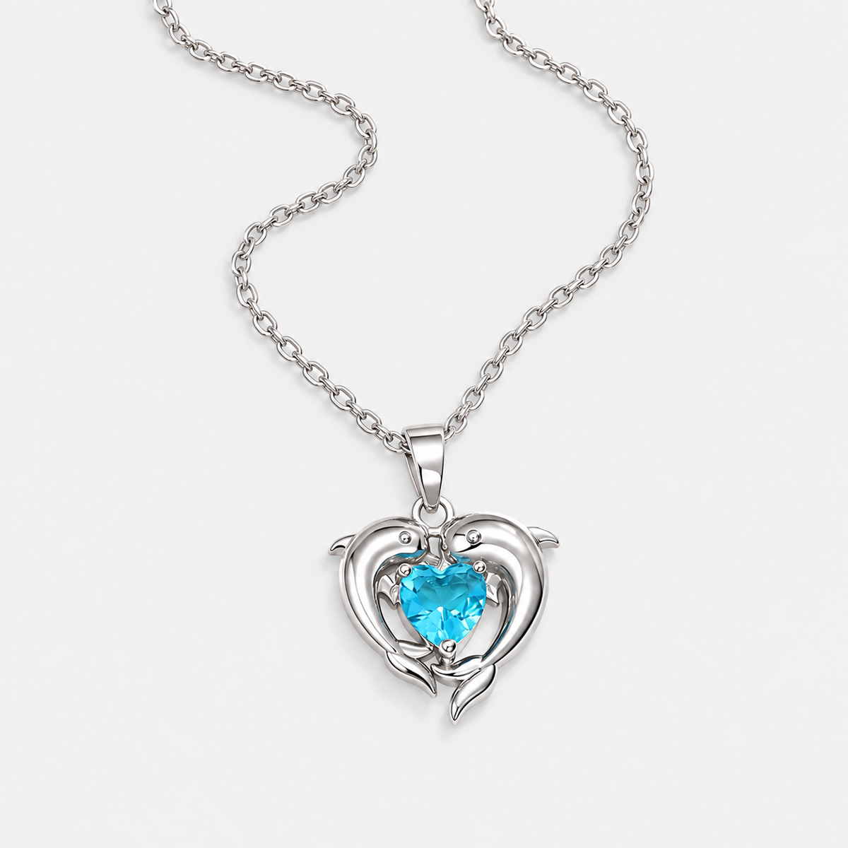 Oceanheart Twins Necklace