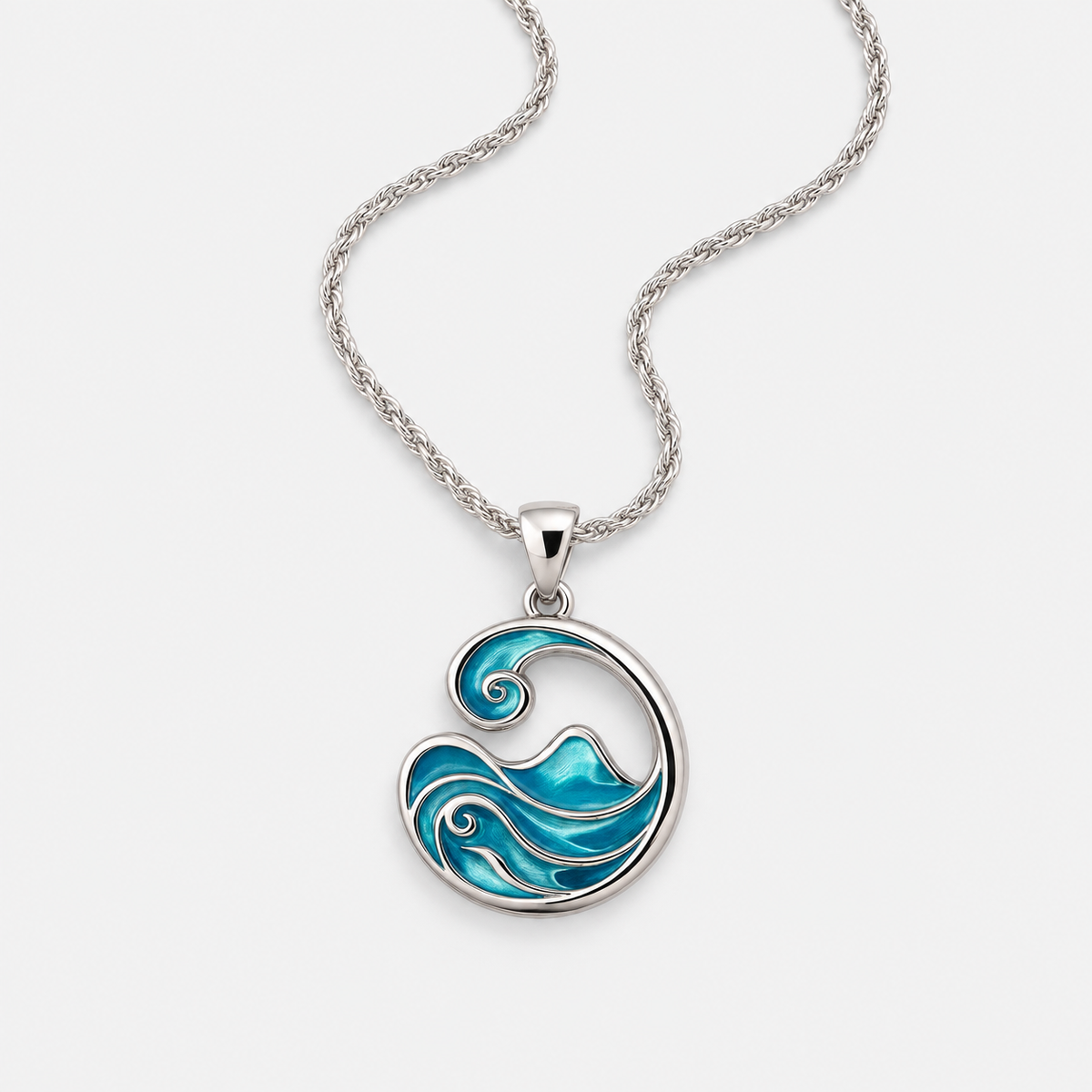 Muriel Necklace in Silver