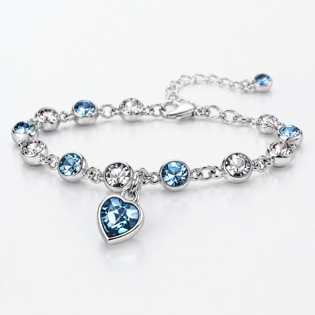 Ocean Heart Glow Bracelet