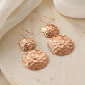 Solstice Glow Copper Earrings