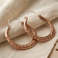 Ember Aura Copper Earrings
