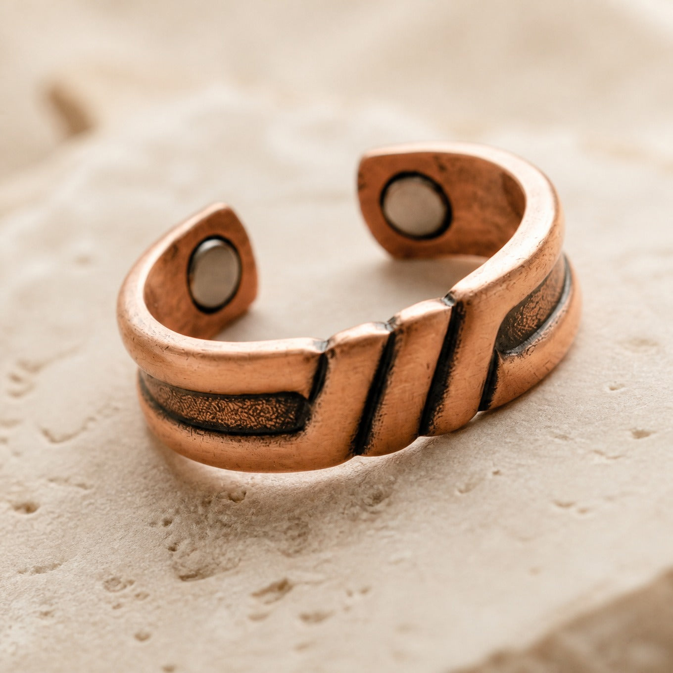 Marshland Copper Ring
