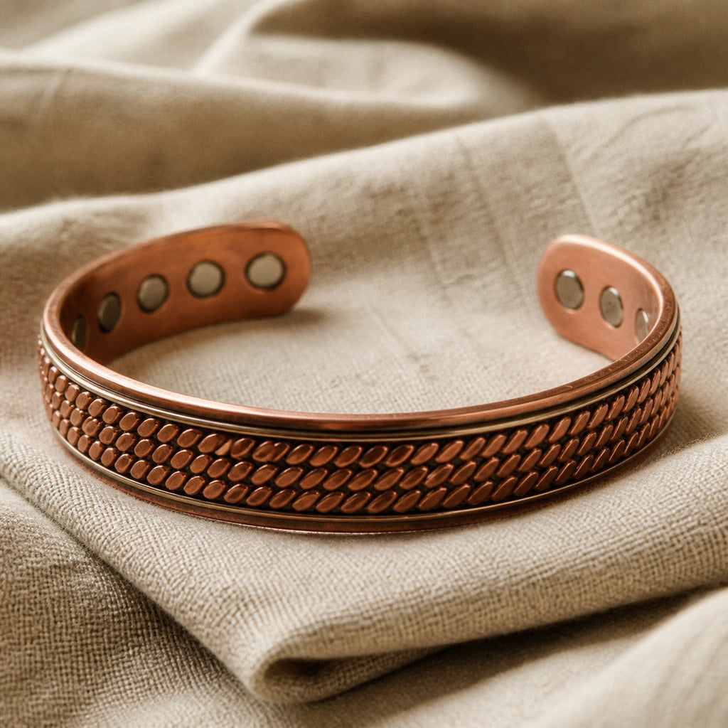 Azure Wave Copper Bracelet