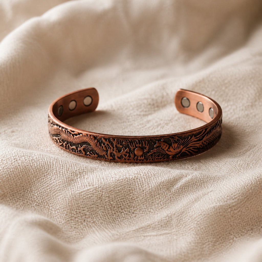 Rustic Loam Copper Bracelet