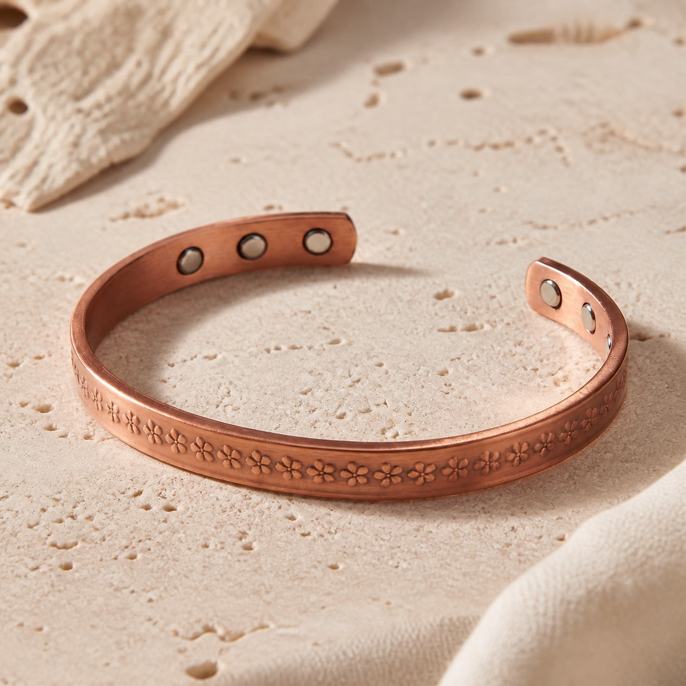 Serene Loch Copper Bracelet