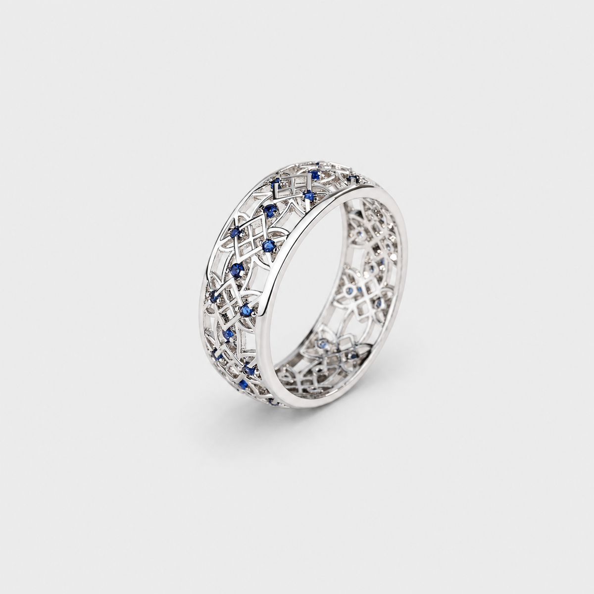 Sapphire Filigree Dream Ring
