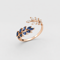 Vivara Saphielle Adjustable Gold Ring