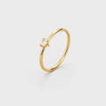 Love Crystal Heart Ring