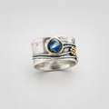 Bohemian Gemstone Meditation Ring
