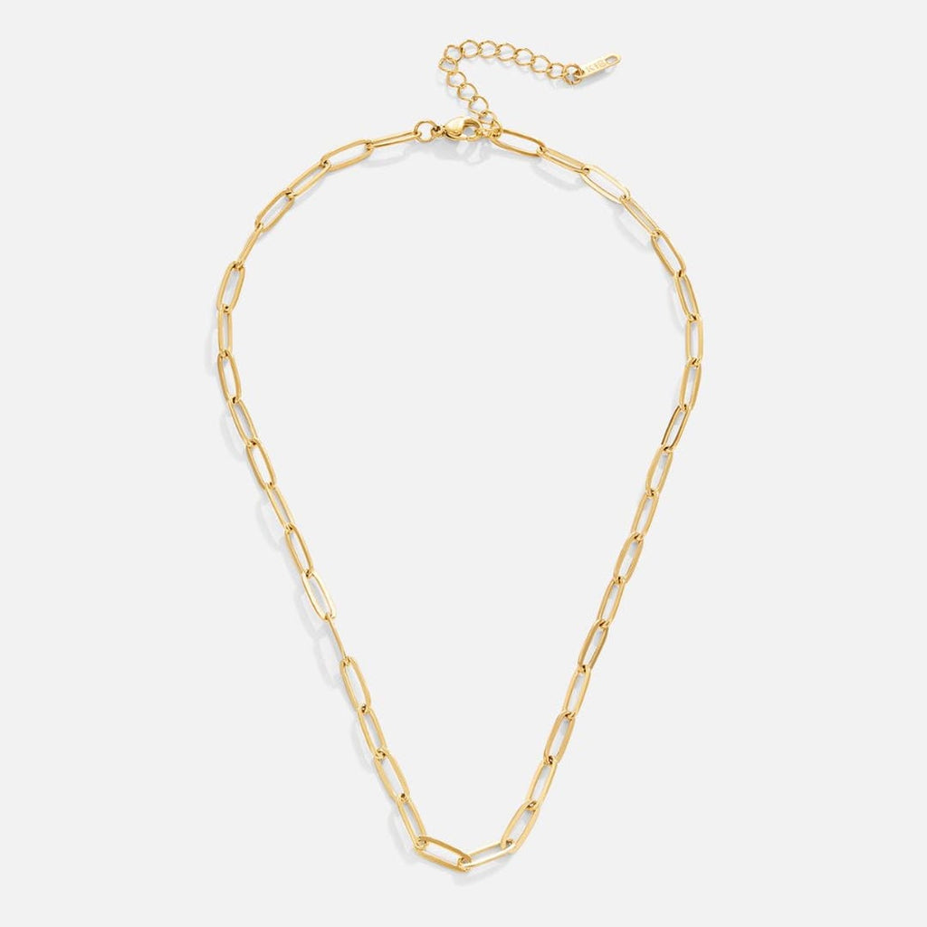 Gold Chain Link Necklace