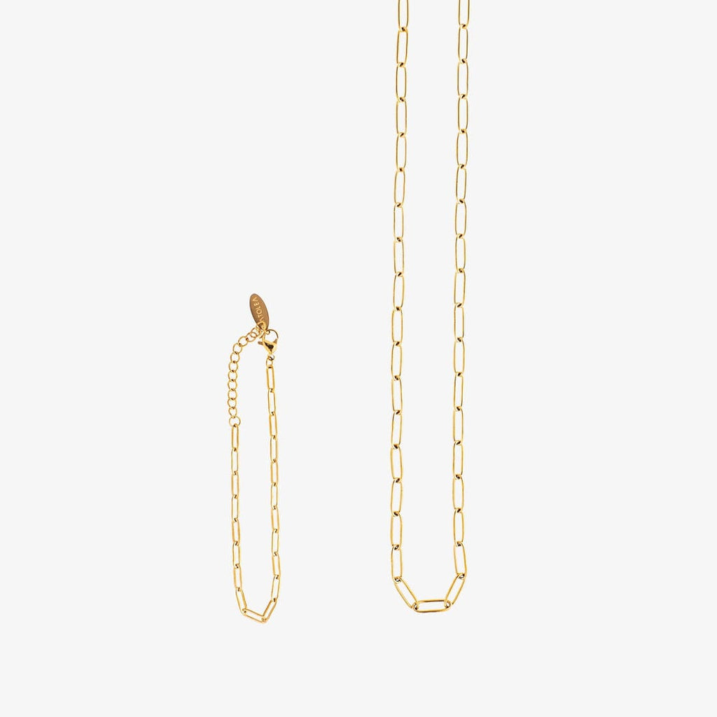 Paperclip Jewelry Set
