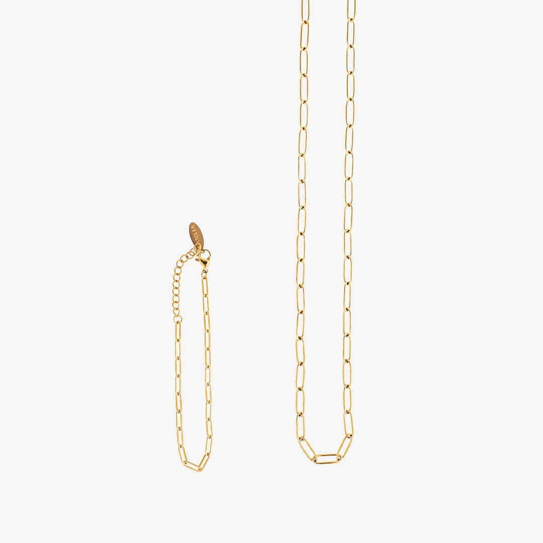 Paperclip Jewelry Set