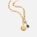 Pia Chain Link Charm Necklace