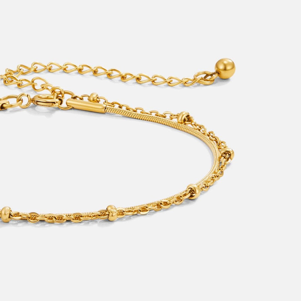 Luxe Gold Layered Bracelet
