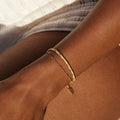 Rio String Gold Bracelet