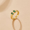 Tara Vintage Emerald Ring