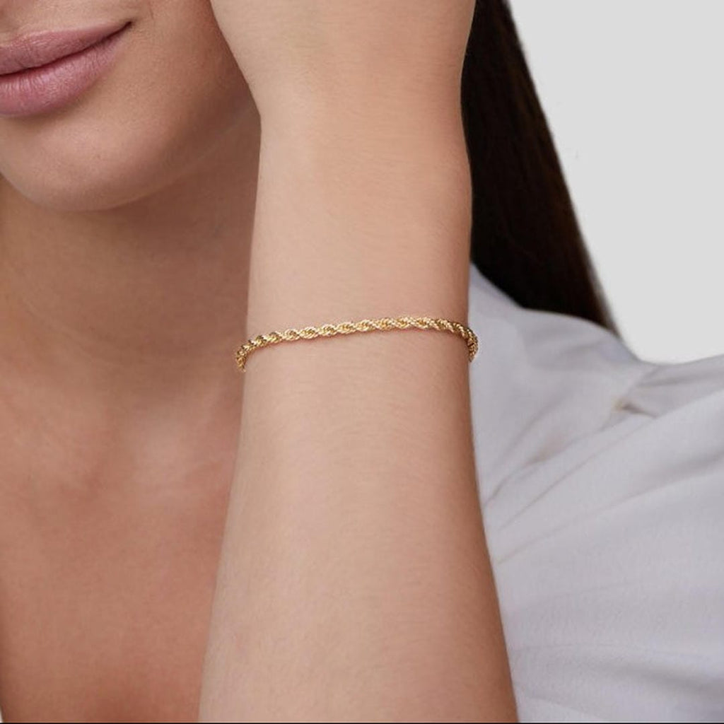 Modern Chic Gold Bracelet
