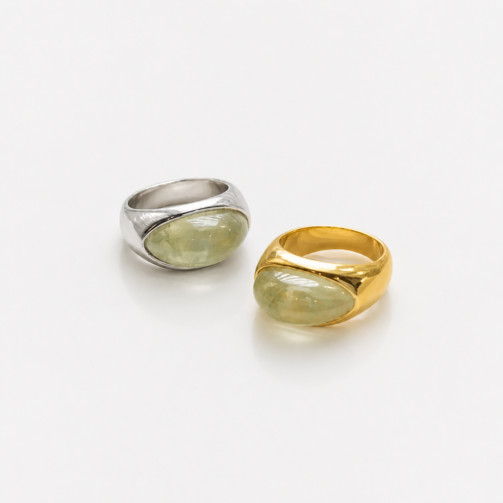 Unique Natural Stone Ring