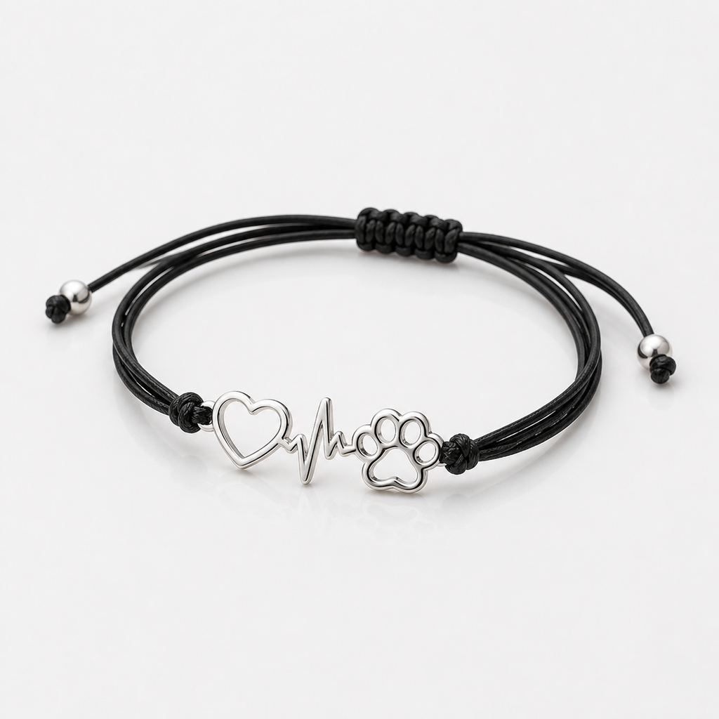 Wish & Prayer Heartbeat Bracelet